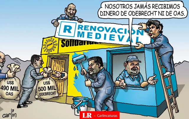 Carlincatura de hoy. Carlincatura de hoy.