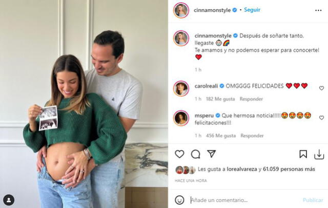 Natalia Merino ‘cinnamon Style Anuncia Su Primer Embarazo “después De Soñarte Tanto Llegaste