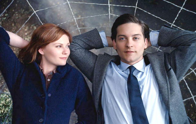 Tobey Maguire y Kirsten Dunst tuvieron una relación durante el tiempo que trabajaron juntos en Spider-Man de Sam Raimi. Foto: Sony Pictures