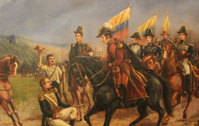 El triunfo de Simón Bolívar selló la independencia de Colombia. Foto: Credissimo   