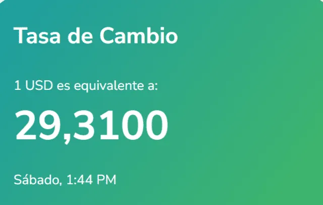  Yummy Dólar: precio del dólar en Venezuela hoy, sábado 29 de julio. Foto: yummy-dolar.web.app 