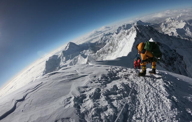  El monte Everest, el más grande del mundo. Foto: Vice   