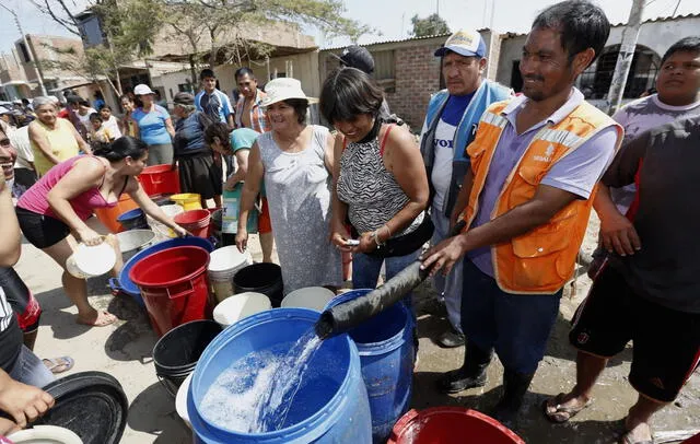 Varios distritos de Lima no contarán con agua potable debido trabajos de mantenimiento