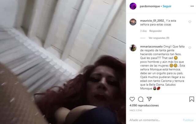Monique Pardo expone más de lo debido en Instagram.