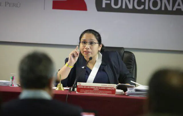 María Álvarez es titular del Primer Juzgado de Investigación Preparatoria. Foto: La República