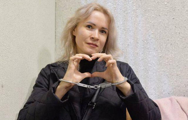  Ponomarenko fue detenida en abril de 2022 en San Petersburgo, para luego ser trasladada a Barnaúl. Foto: El País<br>    