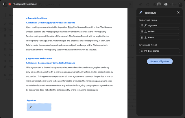 Google Docs incorpora la función más esperada por los usuarios: las firmas electrónicas