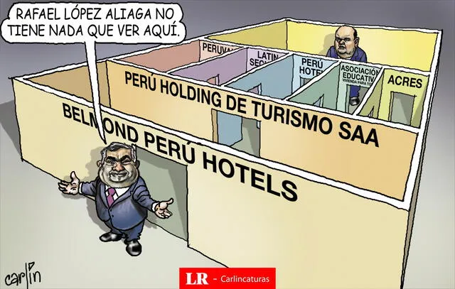 Caricatura política de Carlincatura del 27 de mayo de 2025, Rafael López Aliaga Caricatura política de Carlincatura del 27 de mayo de 2025, Rafael López Aliaga