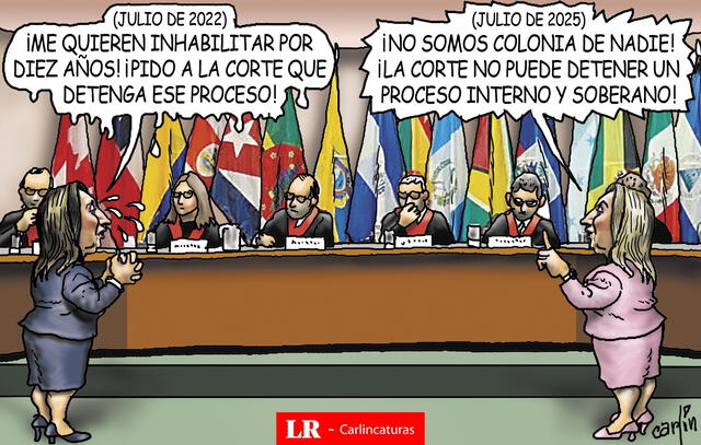 Caricatura política de Carlincatura del 5 de agosto de 2025 