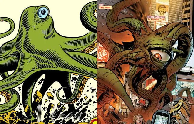 Gargantos y Shuma Gortah. Foto: Marvel Comics