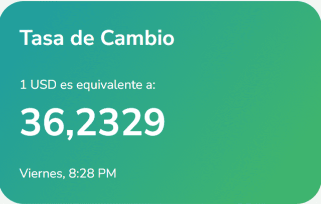  Yummy Dólar: precio del dólar en Venezuela hoy, 24 de febrero. Foto: yummy-dolar.web.app  