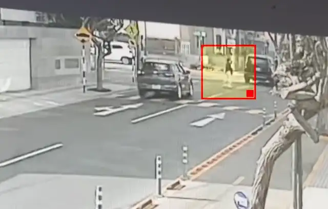 El vehículo de Acuña cruzó la vía sin reparar en que la doctora estaba cruzando la pista. Foto: Cuarto Poder