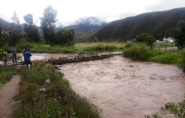 Cusco: Lluvia en Quispicanchi y Anta inundaron cultivos 