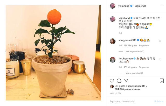 Son Ye Jin compartió en Instagram el regalo que recibió y que ha sido tomado como una referencia al  Kdrama Crash Landing on You.