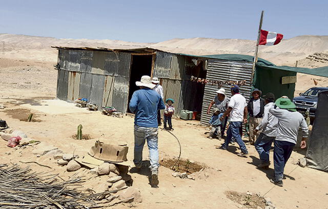 El calvario de las familias de Tonohaya desplazadas a Pampas de Jahuay