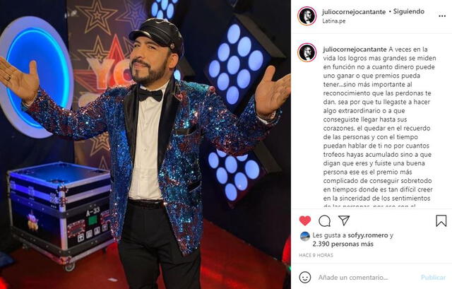 Imitador de Juan Luis Guerra en Yo soy