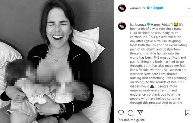 Publicación de Karla Souza  Foto: Instagram
