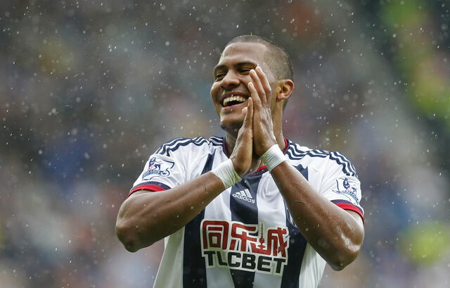 Salomón Rondón jugó la mayor parte de su carrera en el West Bromwich de la Premier League de Inglaterra. Foto: AP