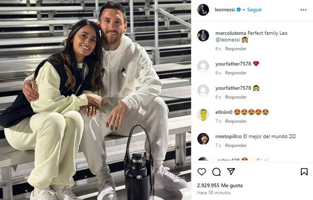 Publicación de Lionel Messi. Foto: Instagram/leomessi 