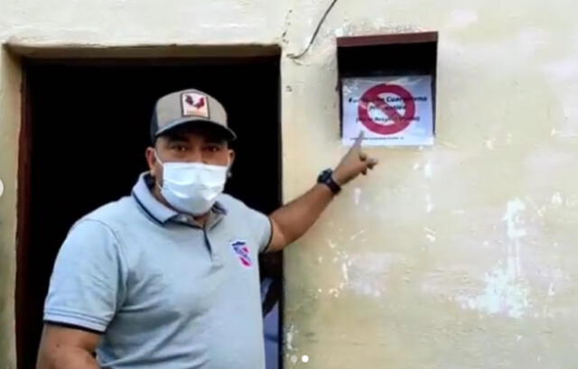 Alcalde en Venezuela marca las casas de las personas con sospecha de tener COVID-19 y critcado en redes sociales. Foto: captura video/Instagram