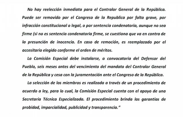 Proyecto de reforma constitucional de la congresista Becerra, de Podemos Perú.