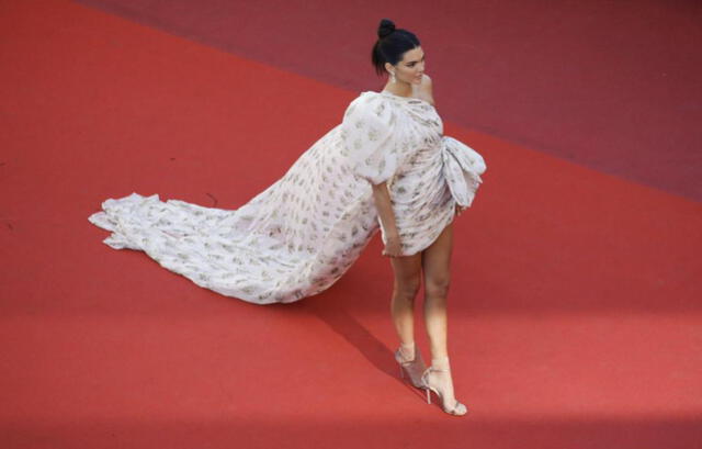 Kendall Jenner y el vestido con el que alborotó Cannes | FOTOS | 