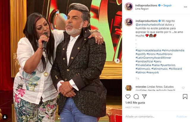 'La India' en Instagram