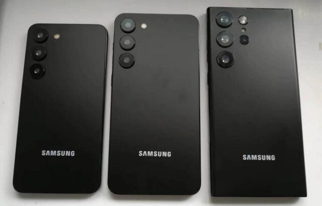Diseño de los Samsung Galaxy S23