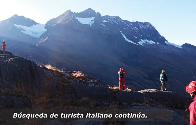 Turista italiano perdido en Cusco