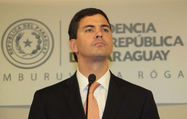  Santiago Peña fue ministro de Hacienda desde el 5 de enero de 2015 al 5 de junio de 2017. Foto: Agencia IP   