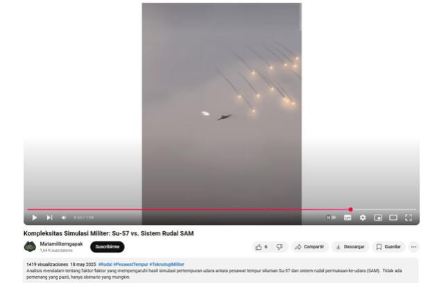 <em>Versión real del video viral. Foto: captura de YouTube</em> <em>Versión real del video viral. Foto: captura de YouTube</em>