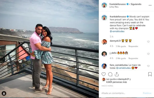 Novio de Vania Bludau la felicita con emocionante mensaje en Instagram