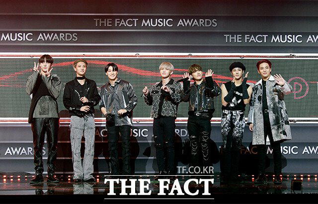 ATEEZ en 2020 TMA The Fact Music Awards. Foto: The Fact