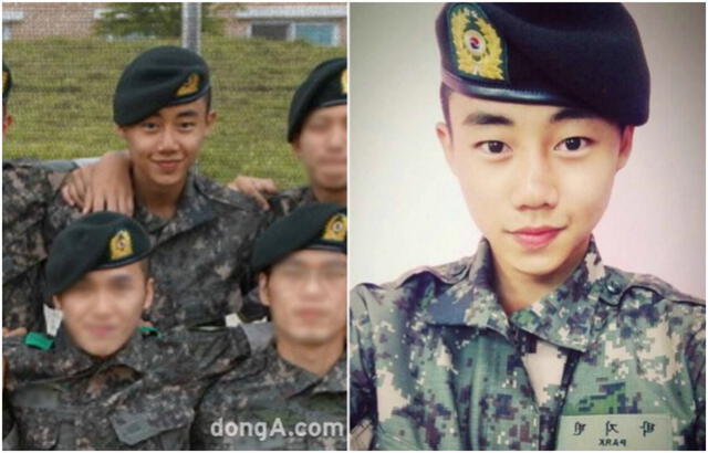 park ji bin, servicio militar