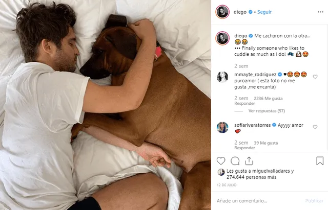 Diego Boneta emociona a sus fans con tierna foto