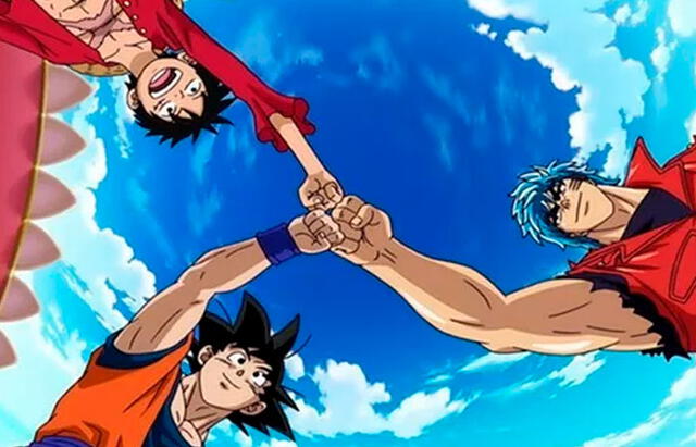 Goku y Luffy