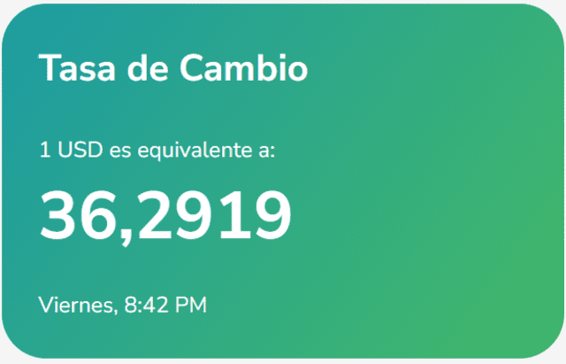  Yummy Dólar: precio del dólar en Venezuela hoy, 11 de febrero. Foto: yummy-dolar.web.app  