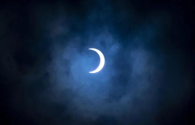 El 2 de octubre de 2024 será eñ próximo eclipse solar que será visible en Perú. Foto: AFP   