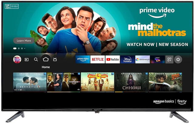 Los modelos de televisión tipo Smart suelen ser de precios elevados debido a la experiencia que ofrecen. Foto: Amazon.   