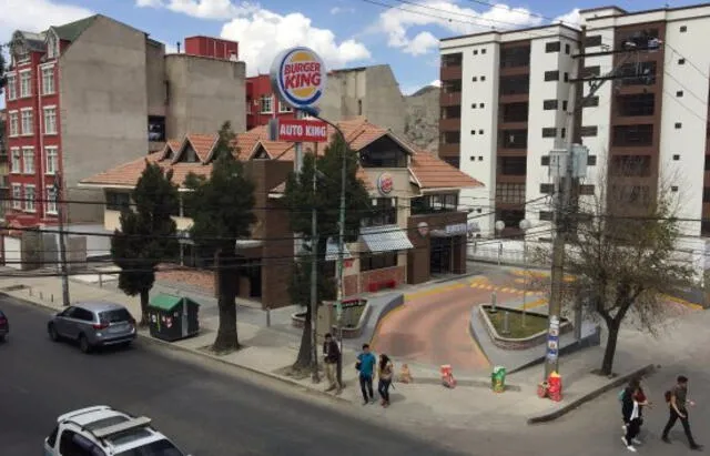 Local de Burger King ubicado en Bolivia. Foto: Tripadvisor   