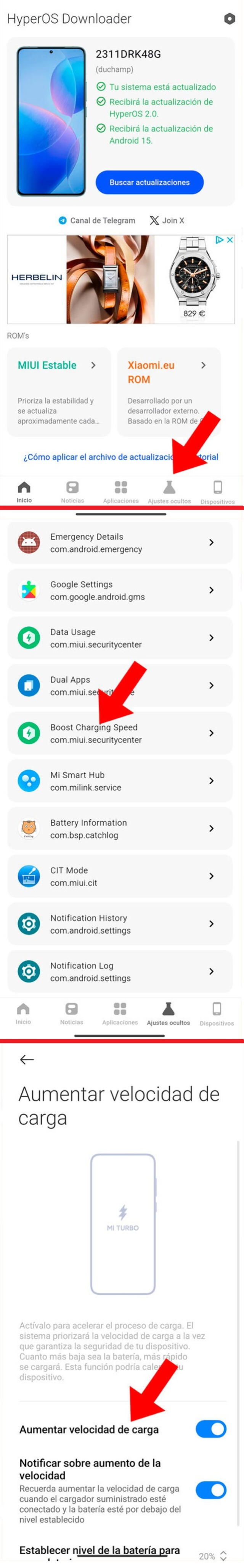  Pasos para eliminar esta restricción. Foto: Mundo Xiaomi 