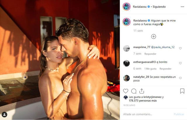 Flavia Laos y Patricio Parodi