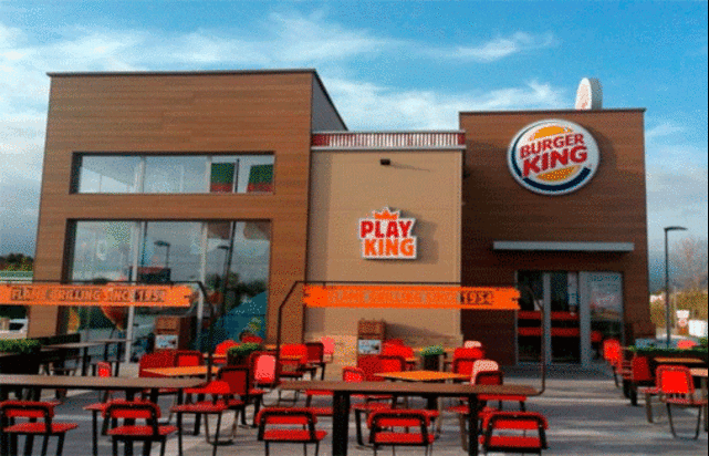 Burger King en España.