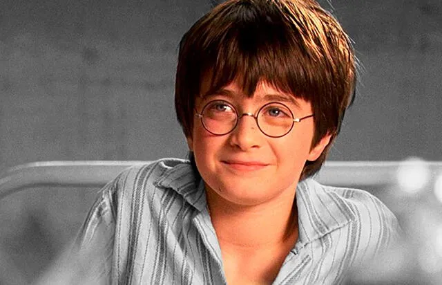 Daniel Radcliffe era solo un niño cuando empezó a rodar la saga de Harry Potter. Foto: difusión.