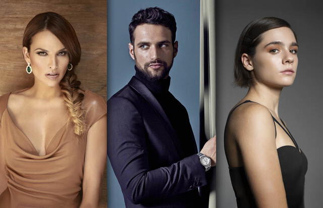Los rostros que protagonizarán la serie. Foto: composición / Telemundo