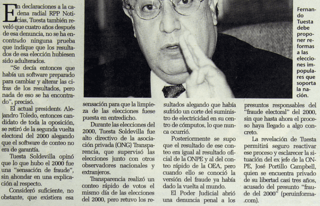 Fuente: Diario La Razón, 2004.
