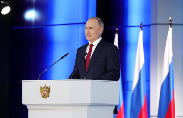 El presidente ruso, Vladimir Putin, se pronunció en contra de una posible tercera guerra mundial. Foto: AFP.