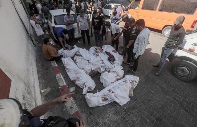 El primer ministro israelí, Benjamín Netanyahu, dijo que "terroristas bárbaros" son los responsables de la explosión en el hospital. Foto: EFE   