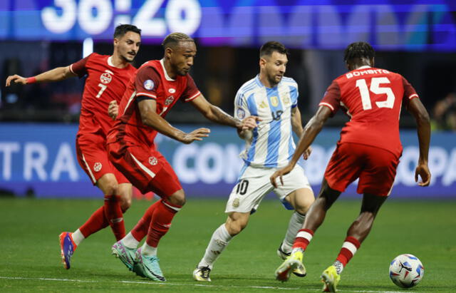  Argentina llega invicta a las semifinales de la Copa América. Foto: AFP   