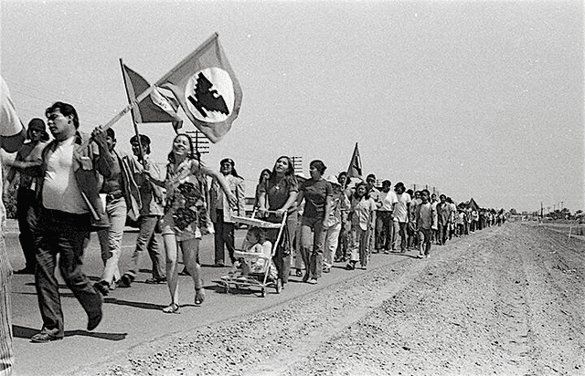  The Chicano movement fought for the right of Mexican Americans to education, civil rights and political representation. Photo: American Magazine   